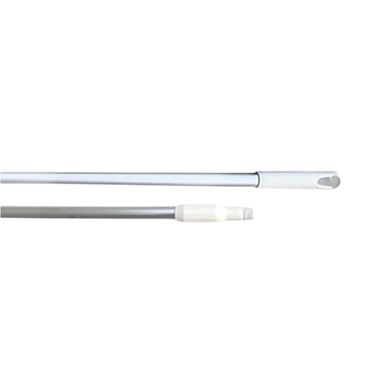 Hygienic - Manche en aluminium - PPN blanc - Ø25mm - 150cm